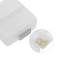 thumbnail image 3 of Unique Bargains 1 Pc Pill Case 6 Grid Mini Pill Box Clear Gray, 3 of 6