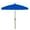 Multi-color, variant on 7.5 ft. 6 Rib Crank Bright Aluminum Hex Garden Umbrella with Pacific Blue Vinyl Coated Weave Canopy