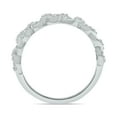 thumbnail image 2 of SZUL Women's 1/3 CTW Chain Style Lab Grown Diamond Band in 10K White Gold (F-G Color, VS1- VS2 Clarity), 2 of 6