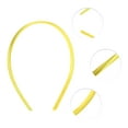 thumbnail image 2 of Unique Bargains 1 Pc Classic Elegant Fabric Fine Hairband for Women for Girls 5.31"x4.53" Yellow, 2 of 4