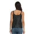 thumbnail image 6 of PrettyGuide Women's All Sequin Tank Tops Loose Flowy Sparkly Camisole Vest Club Party Shirt Top, 6 of 8