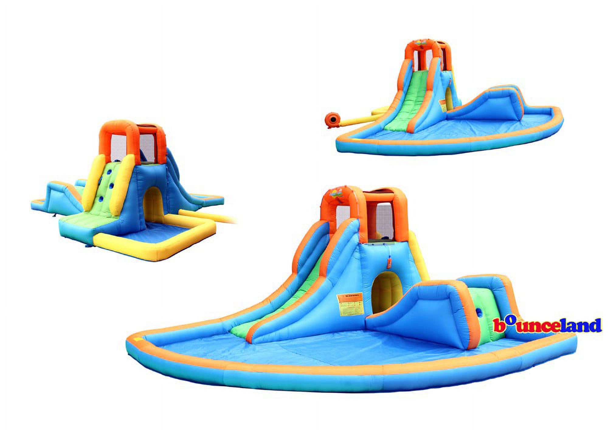 Bounceland Cascade Water Slides with large pool - image 2 of 3