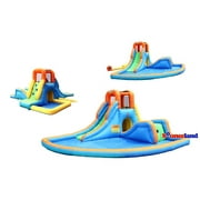 Bounceland Cascade Water Slides with large pool