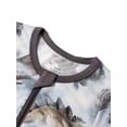 thumbnail image 5 of QEFJNO Bamboo Viscose Baby Boys One-Piece Footies Pajamas, Zipper Romper with Mitten, Footless Sleepers - Dinosaur, 5 of 8