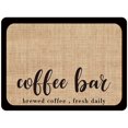 thumbnail image 1 of Vensio -Absorbent Coffee Mat for Countertop Hide Stains, Rubber Backed Waterproof Placemat for Coffee Maker, Fast Drying Diatom Mud Mat for Kitchen Espresso Bar Accessories, 1 of 9