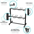 thumbnail image 2 of Large Mobile Folding Chair and Table Dolly Cart, 2 of 2