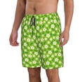 thumbnail image 2 of Naloa Daisies Flowers Men's Beach Shorts, Surfing shorts, Swim trunks, Quick Dry Swim Trunks for Surfing Beach Fun - Medium, 2 of 9