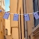 thumbnail image 3 of Banderas de Grecia Bandera de cadena pequeña griega Bandera Mini Banderas nacionales del mundo Banderines para eventos de fiesta Mini Bandera de Grecia Bandera colgante, 3 of 4