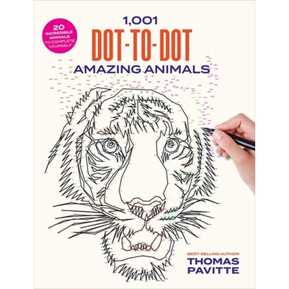 Pre-Owned 1,001 Dot-To-Dot Amazing Animals (Paperback) 1645177661 9781645177661