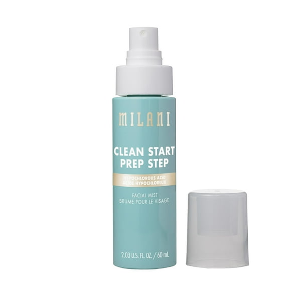 Milani Clean Start Prep Step Hypochlorous Acid Facial Mist, Natural, 2.03 fl oz