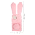 thumbnail image 3 of MasteelfCA Plush Bunny Ear Phone Case Cartoon Furry Phone Cover Compatible for iPhone 13, 3 of 8