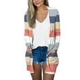 thumbnail image 1 of PENGXIANG Cardigan Léger à Manches Longues pour Femmes, Ouvert, Automne, 1 of 4