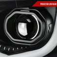 thumbnail image 3 of LED Bar Projector Headlights (Black Housing/Clear Lens) Made for and Compatible with 2015-2021 Chevrolet Colorado, 3 of 4