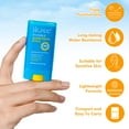 thumbnail image 6 of ikzee Invisible Sunscreen Stick for Face and Body SPF 50+, Water Resistant Light Weight Formula, Broad Spectrum UVA/UVB Protection, 6 of 10