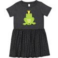thumbnail image 3 of Inktastic Frog Prince Girls Toddler Dress, 3 of 5