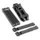 thumbnail image 1 of Candado plegable para bicicleta largo 80 cm con soporte negro, 1 of 3