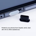 thumbnail image 3 of Protector de puerto de carga USB tipo C, tapa de silicona antipolvo para Samsung, Huawei, Xiaomi, 10 unidades, 3 of 4