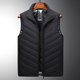 thumbnail image 5 of Chaleco calefactor eléctrico unisex Chaleco calefactable lavable para deportes caza senderismo, 5 of 9