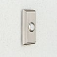 thumbnail image 2 of 9BR7015-002 Rectangular Doorbell Button - Satin Nickel, 2 of 7