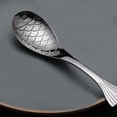 thumbnail image 5 of Homoyoyo Set of 2 Fish-Shaped Stainless Steel Kitchen Spoons, and Playful Design for Cooking and Serving, 5 of 8