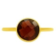 thumbnail image 4 of 18K Gold Over Brass Hessonite Garnet - Madagascar Ring s.7 Jewelry RM-1753 TGR1026_A_7, 4 of 6