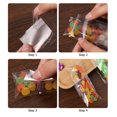 thumbnail image 6 of VORCOOL 200pcs Clear Long Cello Bags Self Sealing Thicken OPP Adhesive Bags for Bakery Cookies Christmas Halloween Party Decorative Gift, 6 of 6