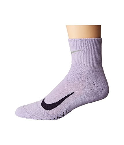 nike elite cushion quarter running socks
