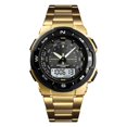 thumbnail image 1 of Electronic Digital Watch Multifunctional Fashion Watch Casual Wrist Watch For Men Boys NewGold, 1 of 5