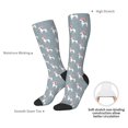 thumbnail image 4 of Sigee Cartoon Poodle Dog for Socks for Men Women Gifts for Him Boyfriend Teenage Boys Stocking Stuffers, 4 of 6