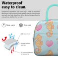 thumbnail image 3 of Lunch Bag Lunch Box for Women Reusable Insulated Lunch Bags,Water-Resistant Seahorse Love Seashells Cooler Lunch Tote Bag, Large Capacity for Work Travel Picnic, 3 of 6