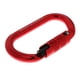 thumbnail image 5 of Mosquetón de escalada automático de aluminio de 25 kN, rojo, 112 x 61 mm, 5 of 8