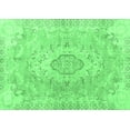 thumbnail image 1 of Ahgly Company Indoor Rectangle Persian Emerald Green Traditional Area Rugs, 2' x 3', 1 of 4