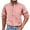 Pink, variant on WREESH Men's Long Sleeve Button Down Dress Shirts Turndown Collar Solid Color Everyday Casual Wear Olive Green