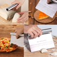 thumbnail image 3 of Dough Scraper-Household Stainless Steel Dough Scraper Cutter Cake Decorating Baking Pastry Tools, 3 of 7