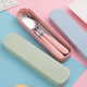 thumbnail image 3 of 3pcs/set Stainless Steel Tableware Office Workers, Students And Children Spork Chopsticks Outdoor Storage Box Gift Box, 3 of 4