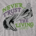 thumbnail image 2 of Beetlejuice Never Trust Women's T Shirt,Athletic Heather, X-Large, 2 of 6