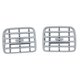 thumbnail image 1 of Central Air Vent Grille 7702258279, Grey Car Interior Accessory Replacement for Clio II/THALIA I, 1 of 4
