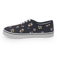 thumbnail image 2 of Tenis George Talla 22 con Flores Grandes Negro, 2 of 4