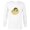 White, variant on Grogu Halloween Candy Pram - Long Sleeve T-Shirt for Men - Customized-White