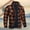 Red, variant on cllios Flannel Shirts for Men Plus Size Plaid Jackets Fall Button Down Shirt Jacket Modern Fit Long Sleeve Cardigan Jacket Warm Outerwear with Pocket