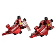 JUIN TECH R1 Hydraulic Road CX Disc Brake set 160mm w/ Rotor (Front+Rear), Red #JT1906