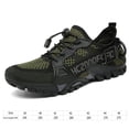 thumbnail image 3 of Tenis zapatos Zapatos descalzos para hombre, malla transpirable, cordón elástico de secado rápido para senderismo y ciclismo, 3 of 9
