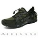 thumbnail image 2 of Zapatos descalzos para hombre, transpirables, cómodos para senderismo, ciclismo (45 verde militar), 2 of 9