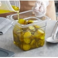 thumbnail image 2 of Soro Essentials - Recipiente de policarbonato transparente de 15 cm de profundidad, tamaño sexto, ideal para hoteles, cocinas, restaurantes, frutas y verduras., 2 of 5