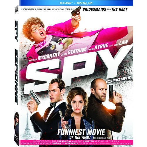 Spy (Unrated) (Blu-ray + Digital HD) (Bilingual)