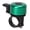 Green, variant on YAHHU Black Bicycle Bell Warning Safety Bike Handlebar Metal Ring Bell Mini Horn Handle Bar Alarm for Mountain Road Cruiser Bikes Adult Kids Commuter Accessories 1.4 inches / 35.5 mm 0.7 oz