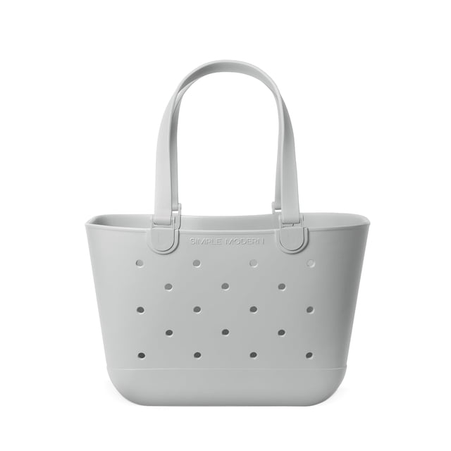 Bolso de playa moderno y sencillo Tote de goma