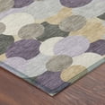 thumbnail image 3 of Addison Rugs Chantille Indoor/Outdoor Transitional Geometric Plum Machine Washable Rectangle Rug, 9' x 12', 3 of 8