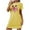 Yellow, variant on Sakmal Valentines Moomoo Womens Nightgowns Short Sleeve Plus Size Love Sleep Dress Short Heart Print Nightgowns for Women L