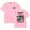 Pink, variant on Stray Kids Unisex retro fashionable casual short sleeved T-shirt top for street wear